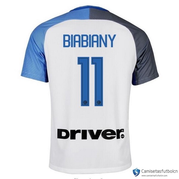 Camiseta Inter Segunda equipo Biabiany 2017-18